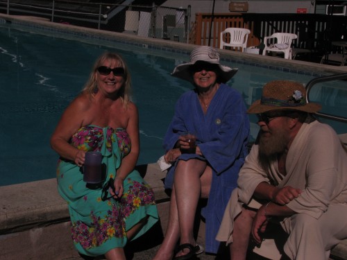 Mountaindale Sun Resort Celebrated the 2017 Eclipse at the Pool.  We were 98% in the path of totality