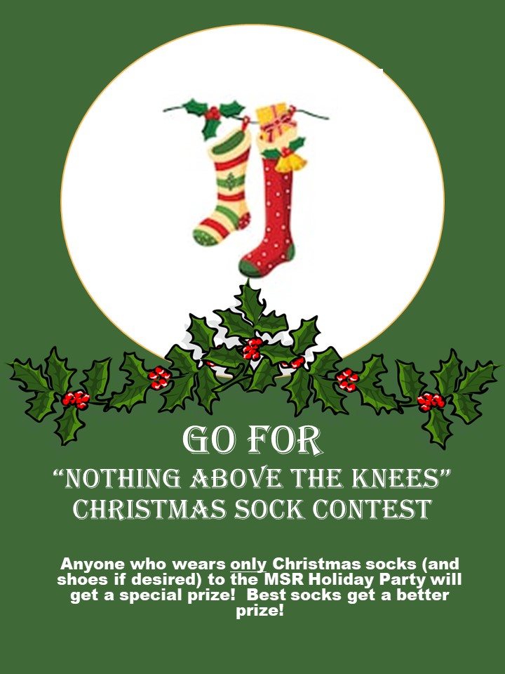 HolidaySockContest Mountaindale Sun Resort