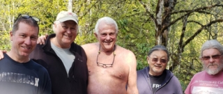 Smiling After Oyster Feast