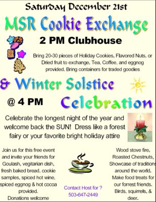 Cookie Exchange Event