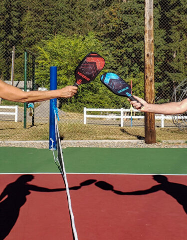 September-Pickleball-Paddle-Handshake at MSR SportsFest